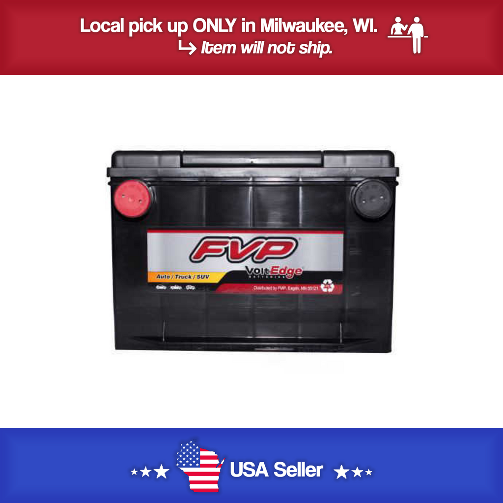 Brand New FVP 78SD Volt Edge Battery 600CCA - 96-2026 Express 2500/3500 Van