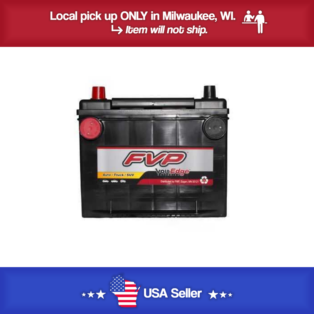 Brand New FVP 75DTHD Dual Terminal Battery 630CCA - 100RC 24 MONTH WARRANTY