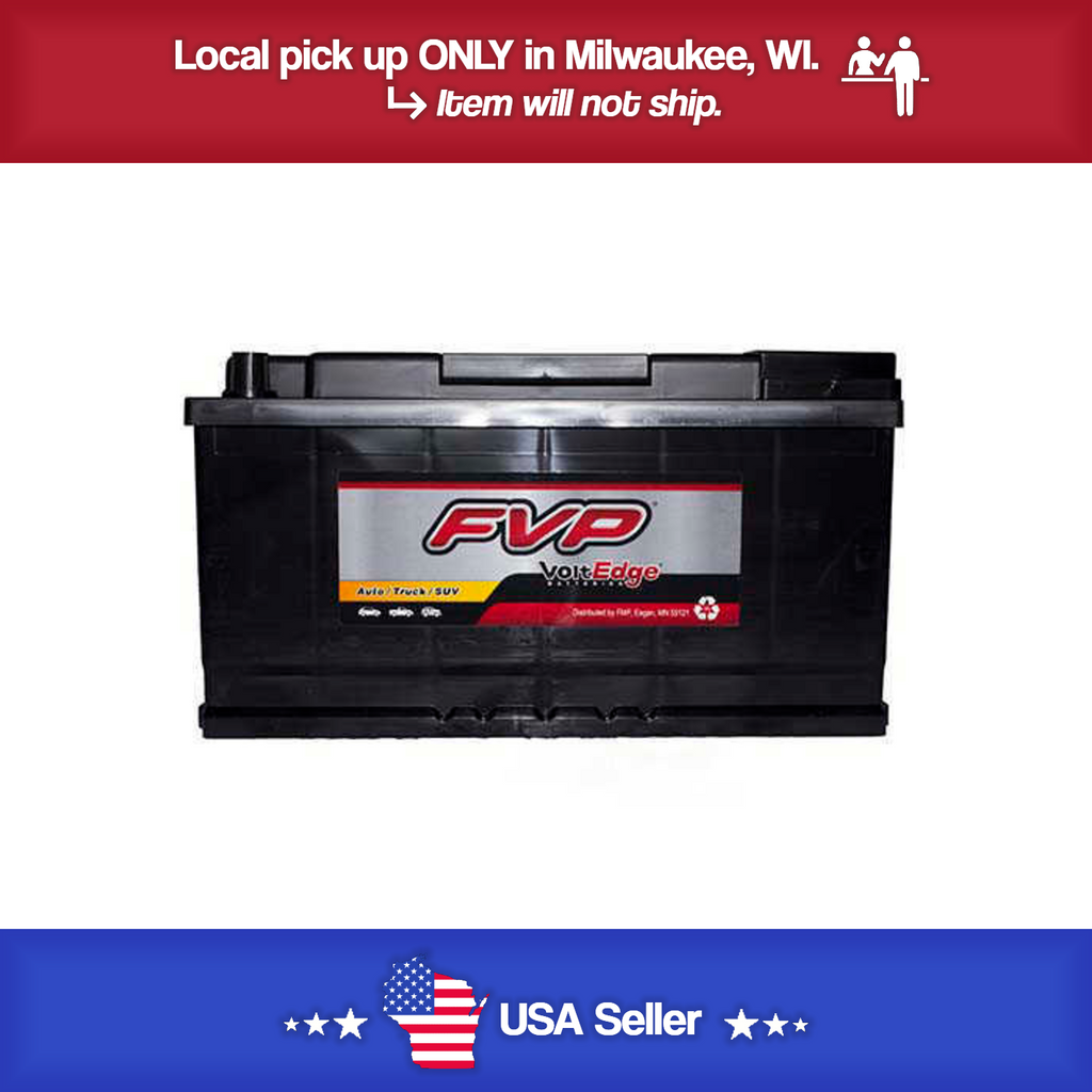 Brand new FVP 49-93 Volt Edge Battery 780CCA - 160RC  24 Month Warranty
