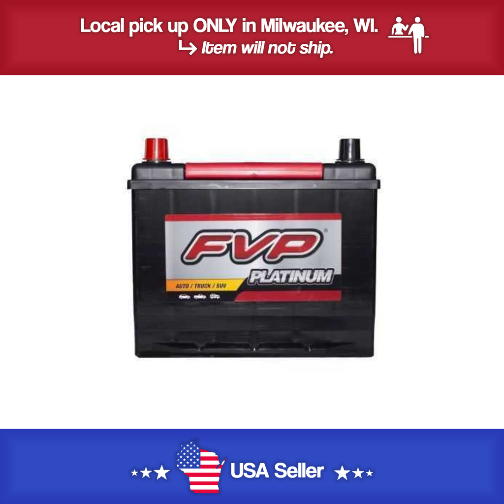 Brand new FVP P86 Platinum Battery 590CCA - 110RC - 30 Month Warranty