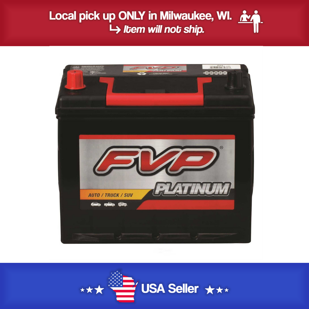 Added Brand New FVP P48HD Platinum Battery 790CCA 150RC & 30 Month Warranty