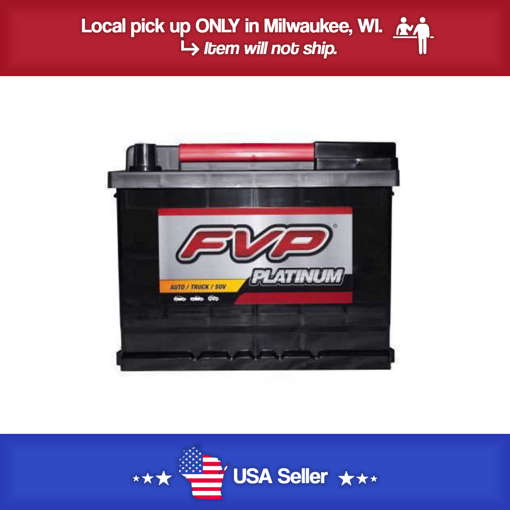 Added Brand New FVP P47-90 Platinum Battery 600CCA 115RC & 30 Month Warranty