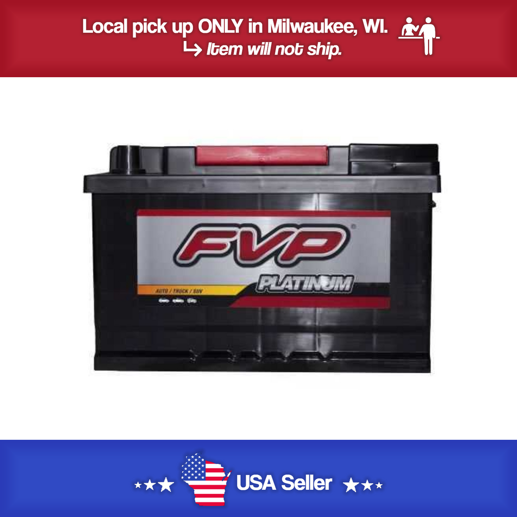 Added Brand New FVP P40R Platinum Battery 700CCA 120RC & 30 Month Warranty