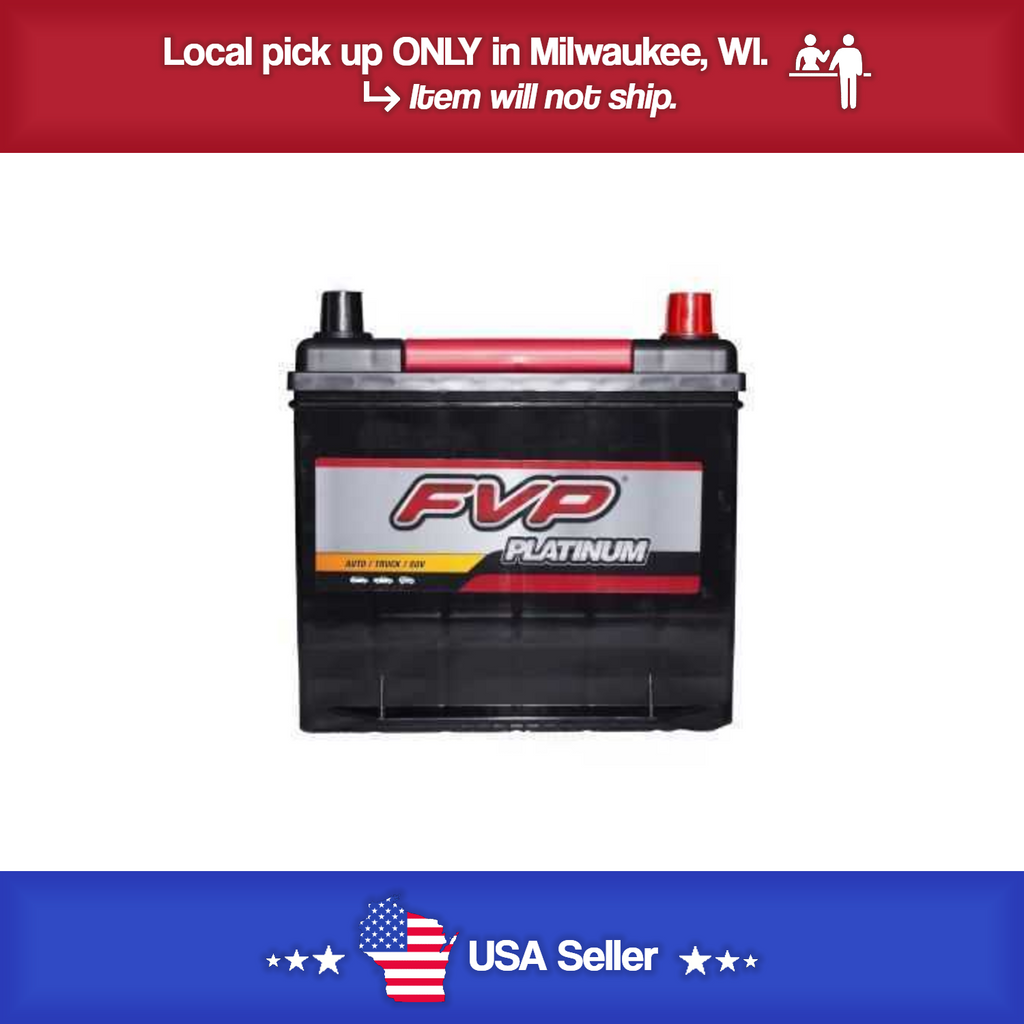 Brand New FVP Platinum P26R Battery 520CCA 75RC & 30 Month warranty