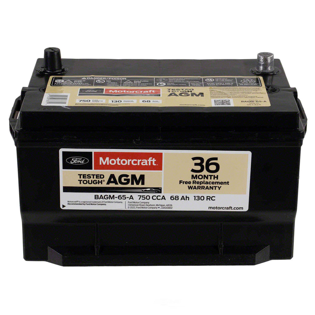 Brand New Genuine Ford OE Battery BAGM-65-A - 36 Month