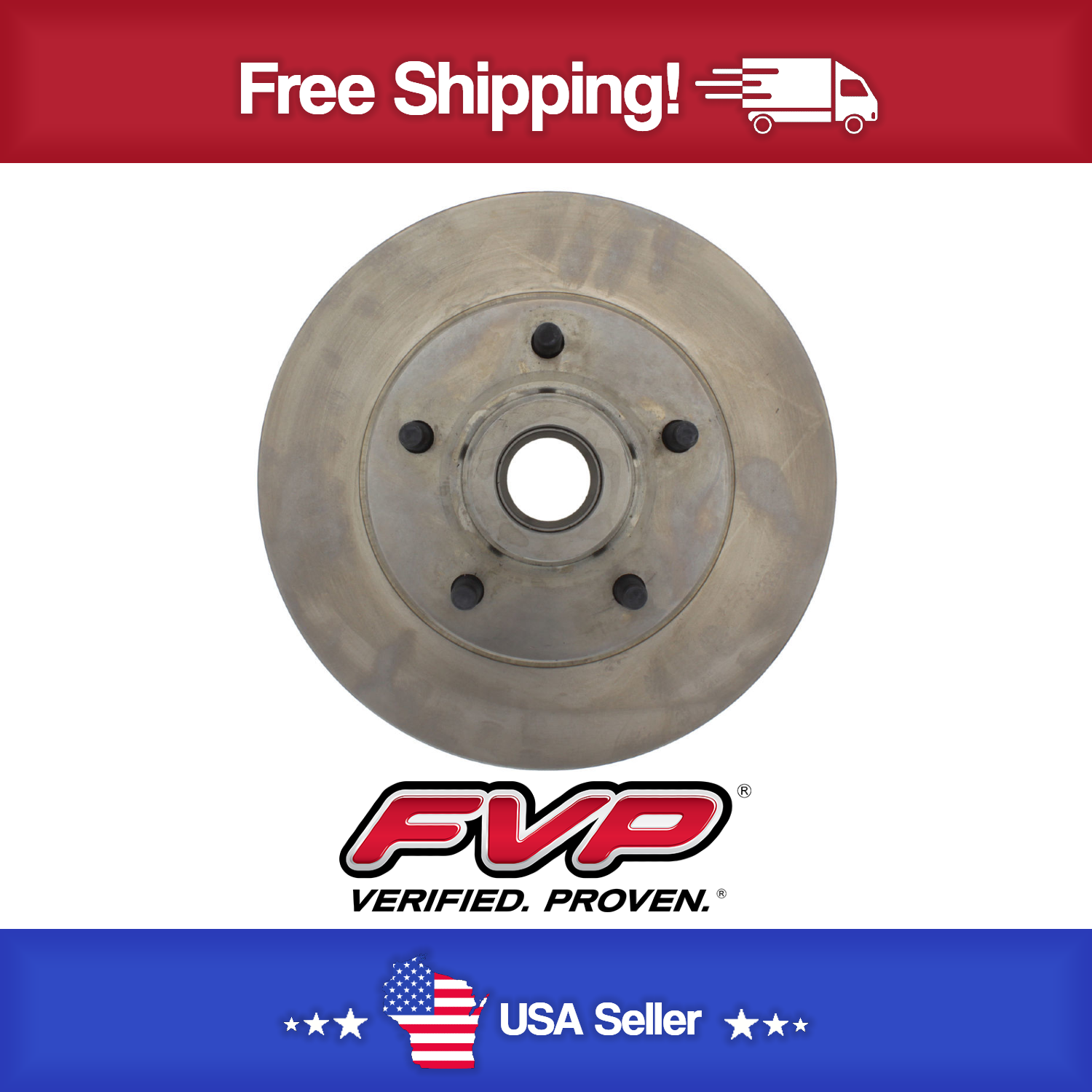 Frt Disc Brake Rotor   FVP   121.61006