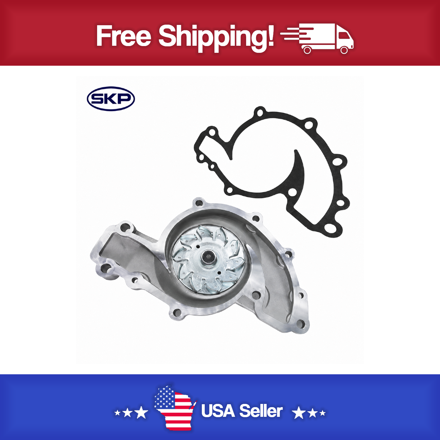 New Water Pump  Skyward Automotive  SK1301780