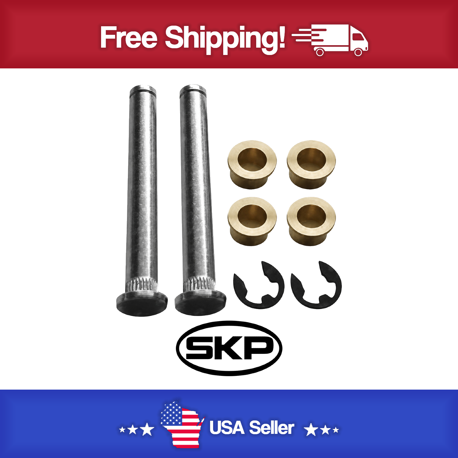 Door Pin And Bushing Kit  Skyward Automotive  SK703270