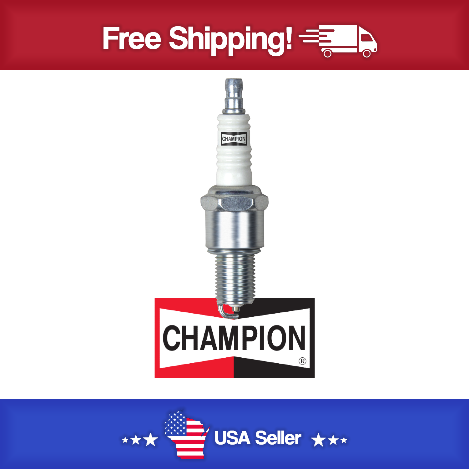 Resistor Copper Spark Plug  Champion Spark Plug  415