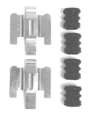 Rr Disc Brake Hwd Kit  Motorcraft  BRPK5617