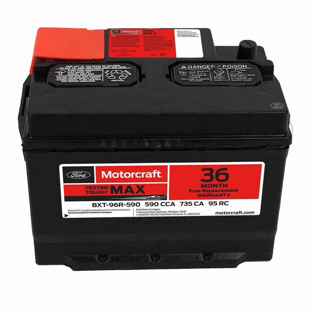Brand New Vehicle Battery-Tested Tough Max Battery Motorcraft BXT-96R-590