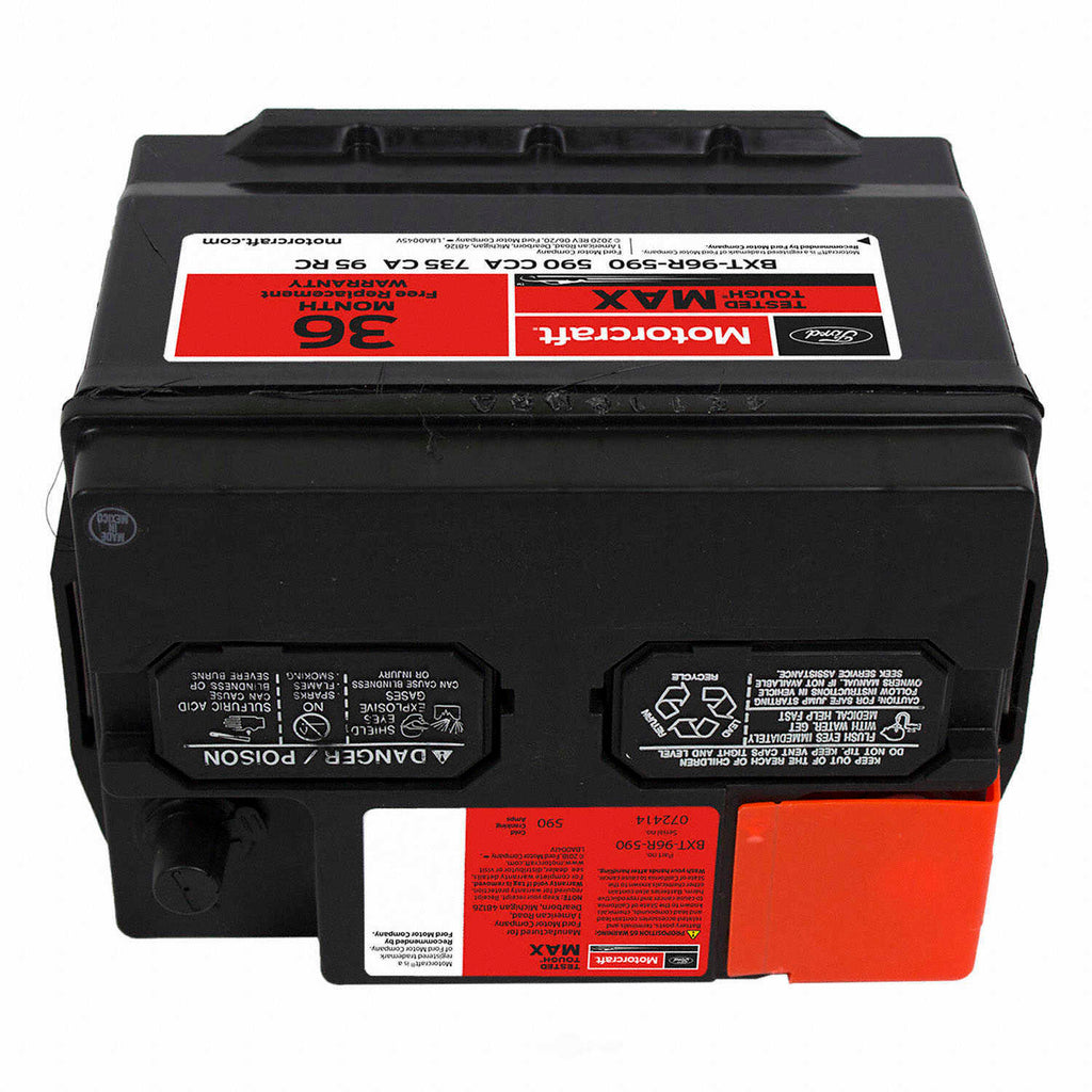 Brand New Vehicle Battery-Tested Tough Max Battery Motorcraft BXT-96R-590