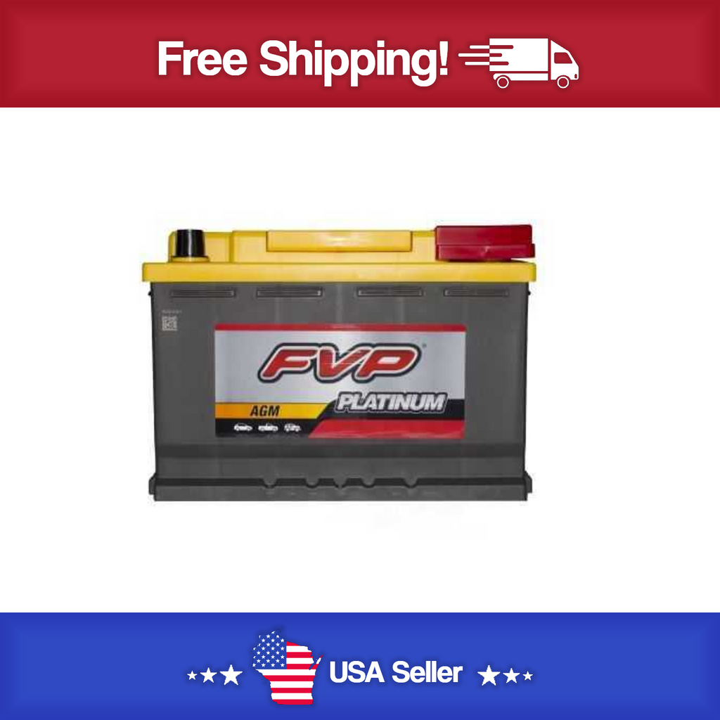Added Brand New FVP P48AGM Platinum  Battery 760CCA 100RC & 36 Month Warranty