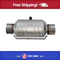 USC 916225 Universal Catalytic Converter – 2.25" ID Inlet/Outlet | Single O2 Port | EPA Federal