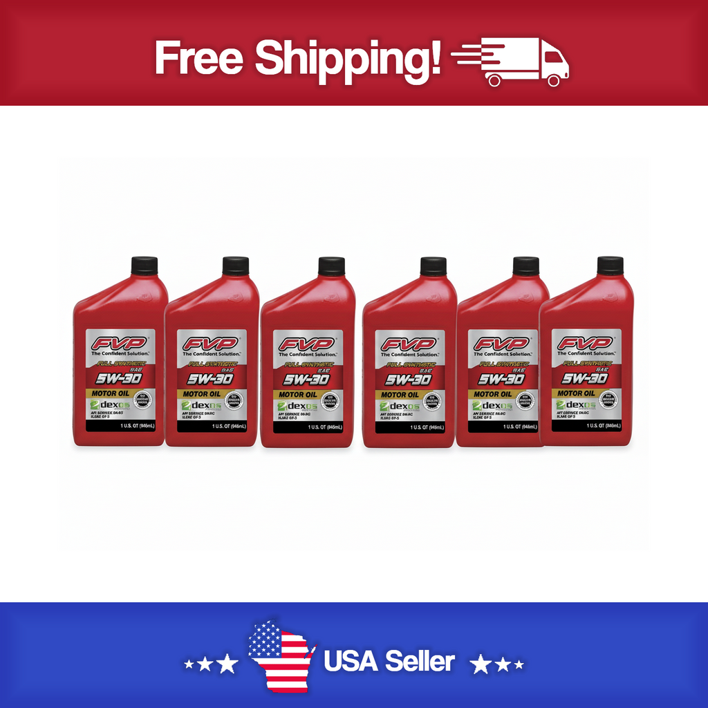 FVP 5W-30 Full Synthetic Motor Oil 1 Qt. In Case Of 6 Quarts
