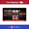 Xtra Seal 14-755 Leak Seeker Concentrate Leak Detector 8oz - 2 Pack Bundle (Mix 8:1)