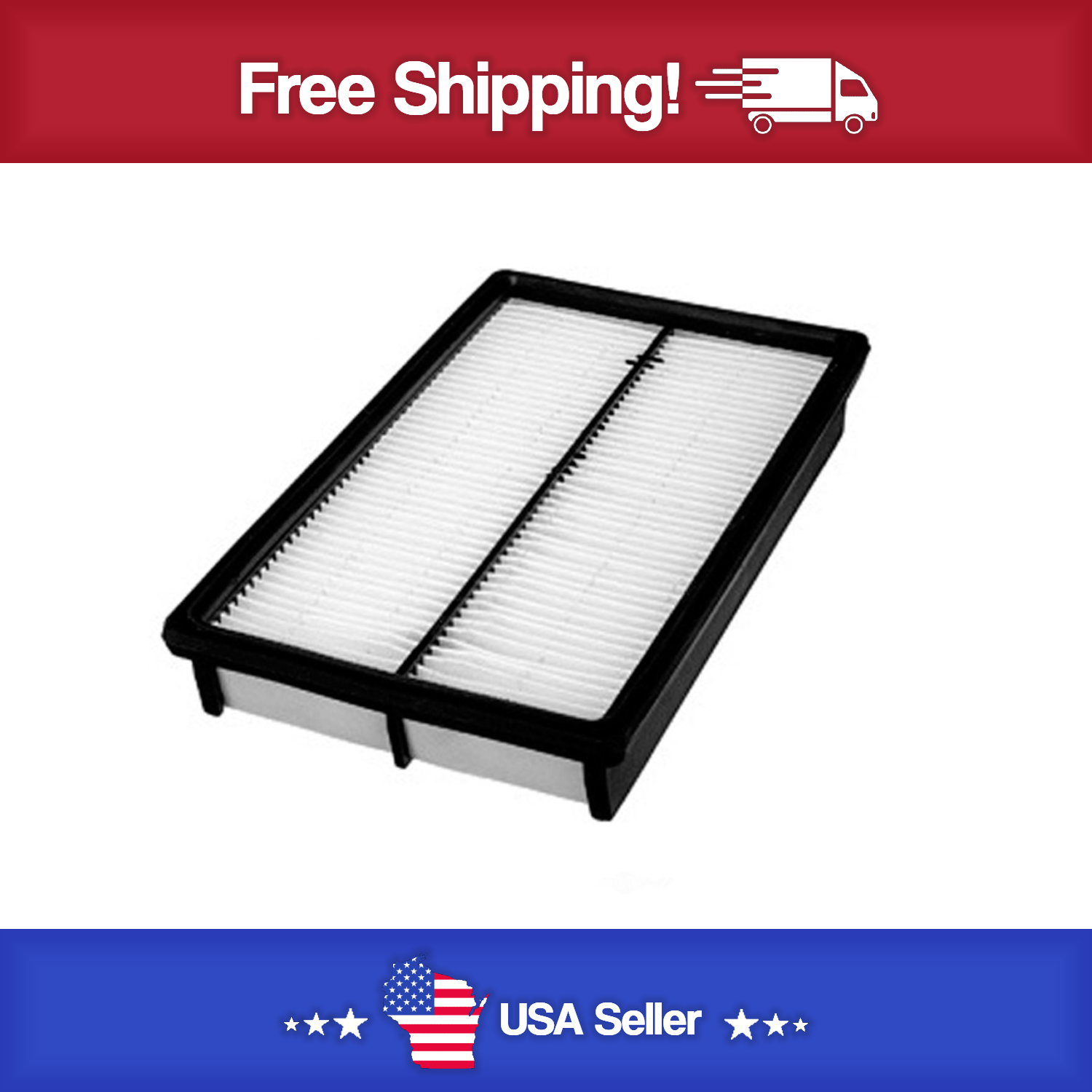 5075WS Bosch Air Filter for Mazda Miata Mercury Tracer Ford Escort 323 Protege