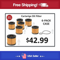 FVP G7047 Cartridge Lube Metal Free Filter (Pack of 6) - 2005-2024 Toyota's