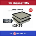 FVP P9756 Air Filter 2 Pack - Fit's 2011-2026 Dodge Durango & Jeep Grand Cherokee