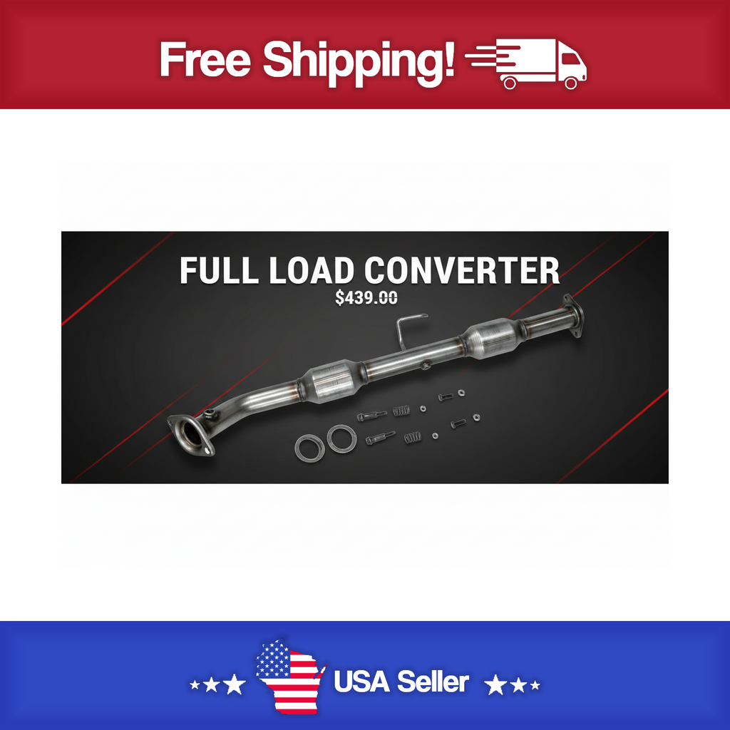 USC 124004 Direct-Fit Catalytic Converter – 2005-2022 Toyota Tacoma 2.7L
