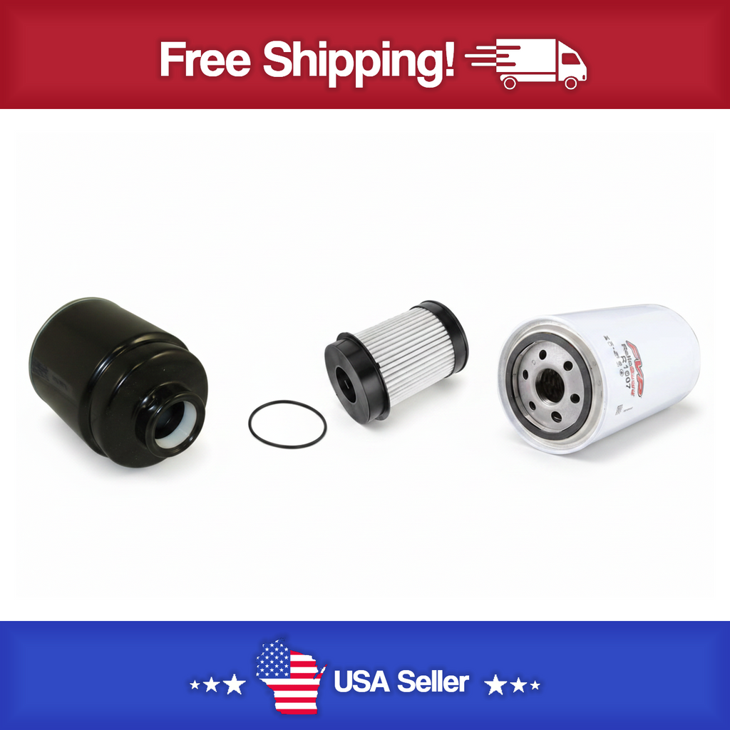 2013-2018 RAM 2500 3500 4500 5500 6.7L DIESEL OIL FUEL FILTER KIT FVP Filters