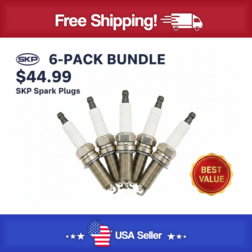 Pack of 6 Equivalent Of NGK 93175 Iridium Core Platinum Tip Spark Plugs LKR7DIX11S SKP