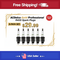 New Genuine GM ACDelco Spark Plugs R45S Set Of 8 - GM OE # 19362366