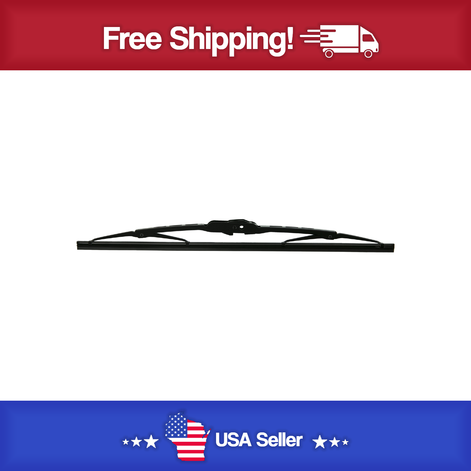 Wiper Blade  Anco  31-18 Standard 18" Metal frame Blade