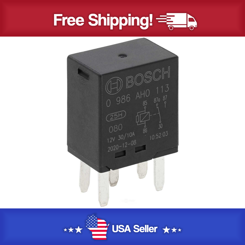 Bosch 0986AH0113 - Relay - Horn / Starter / Fuel Pump