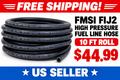 FMSI FIJ2 High Pressure Fuel Line Hose - 10 ft Roll - 5/16 X 10 Feet