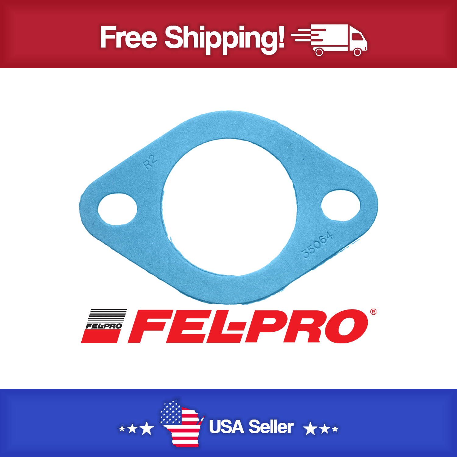 Water Outlet Gasket   Fel-Pro   35064