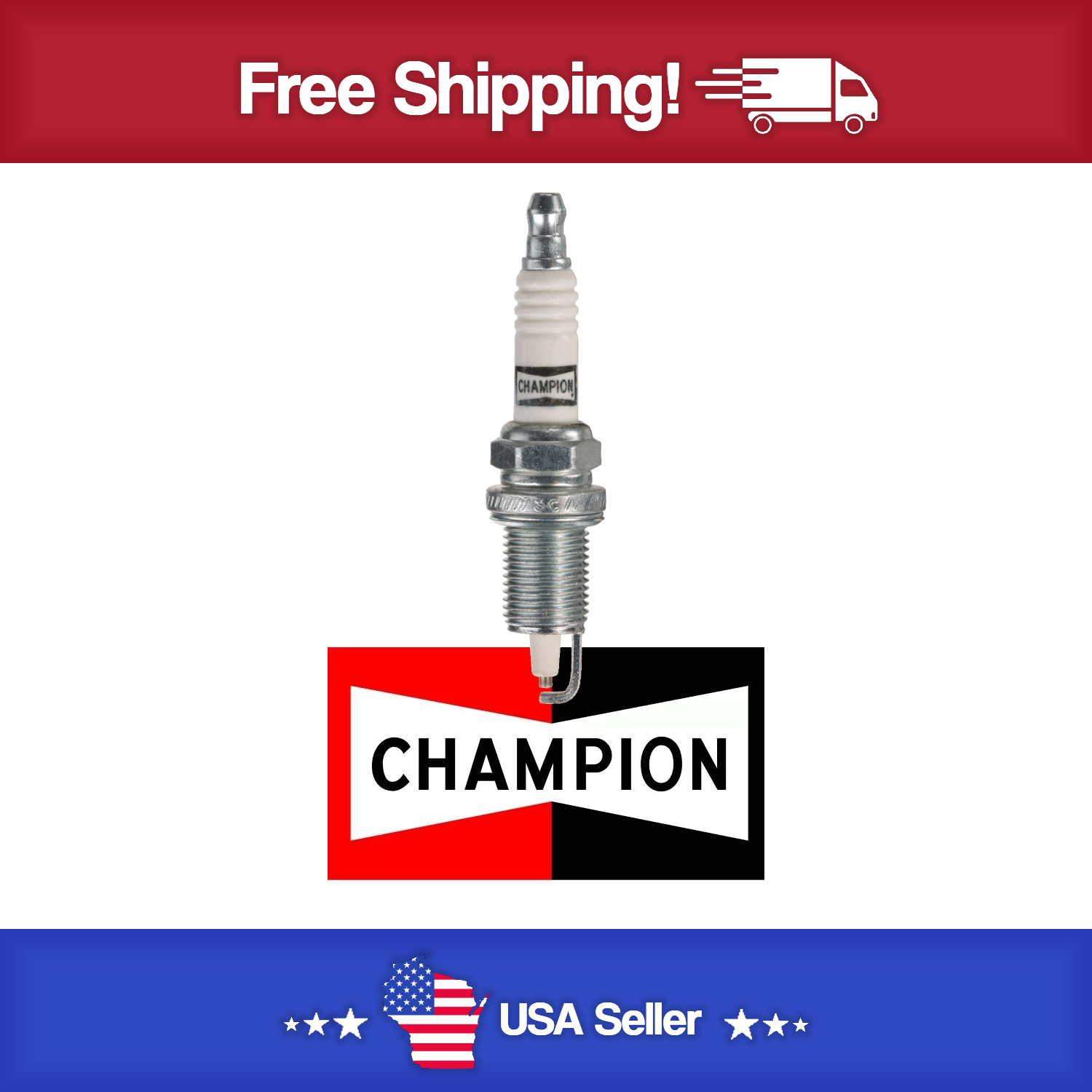 Platinum Spark Plug  Champion Spark Plug  3412