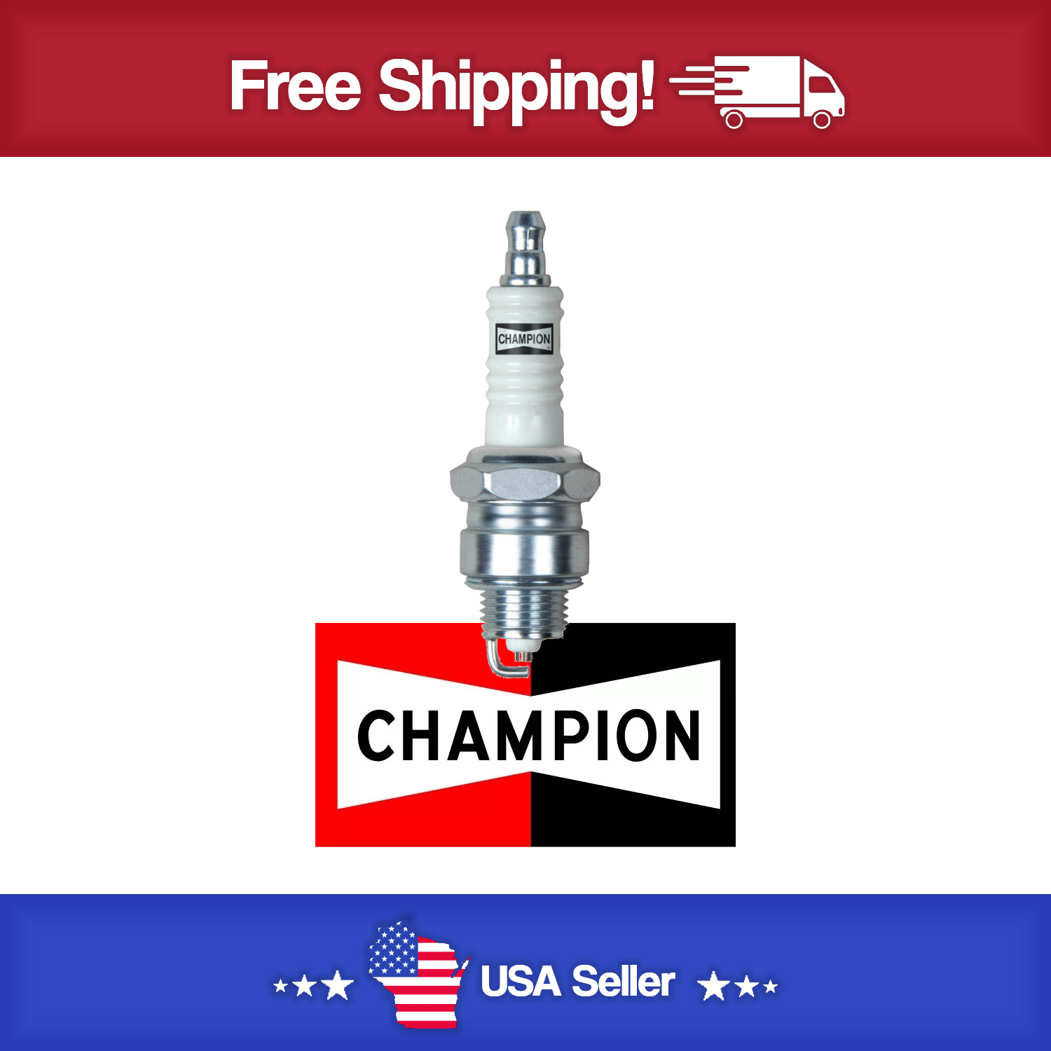 Resistor Copper Spark Plug  Champion Spark Plug  14