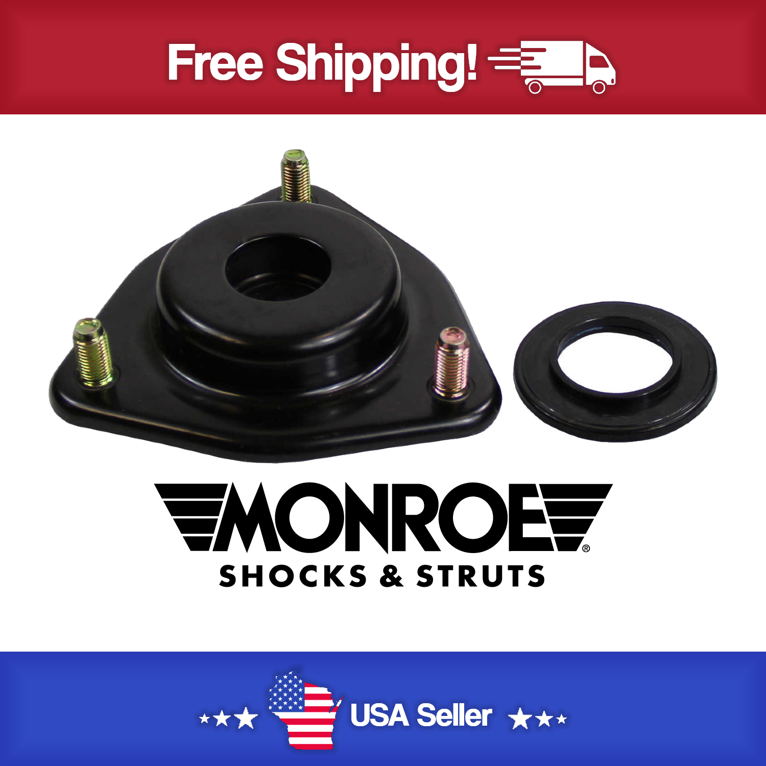 Frt Strut-Mate Mounting Kit  Monroe/Expert Series  907994