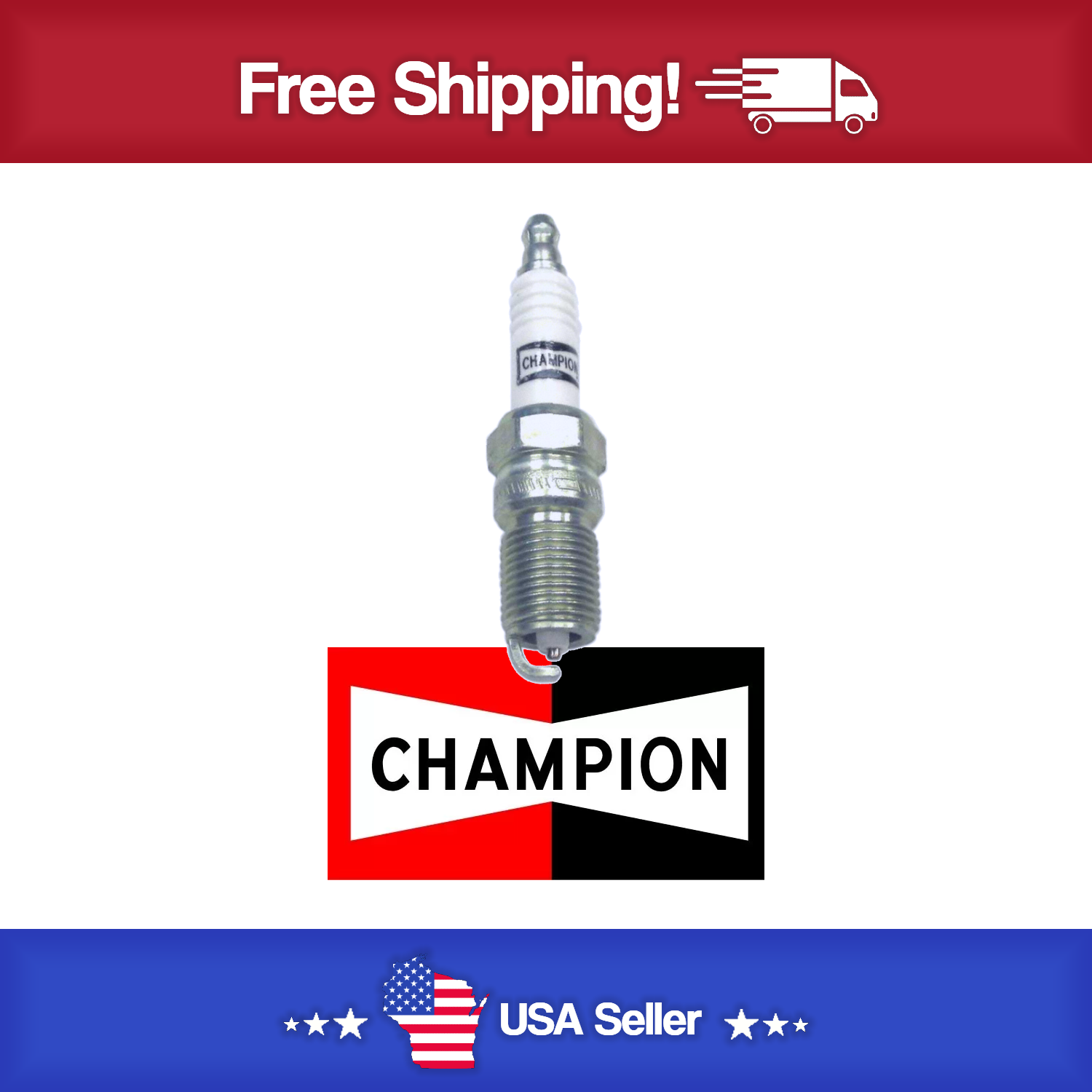 Platinum Spark Plug  Champion Spark Plug  3408