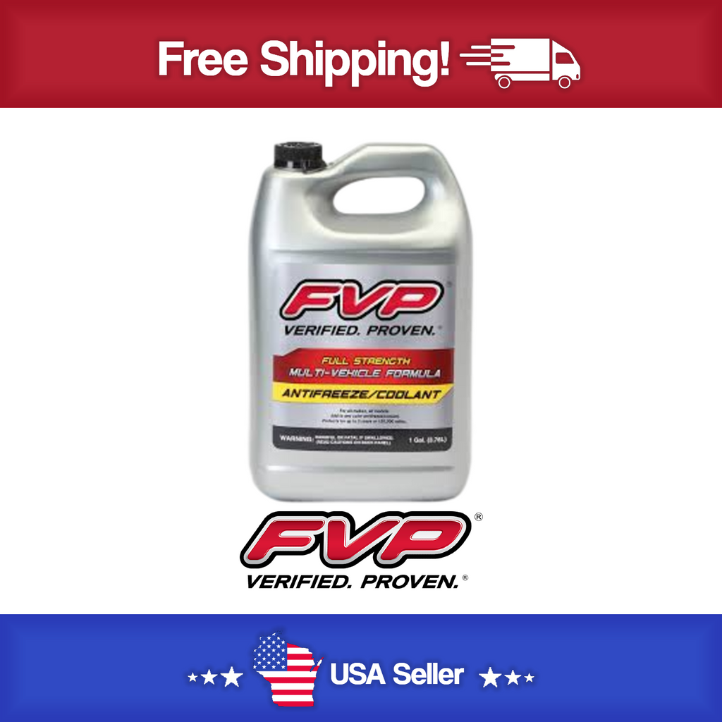 Multi-Vehicle Antifreeze Coolant 2 Gallon's for Optimal Cooling Performance FVP 2 Pack