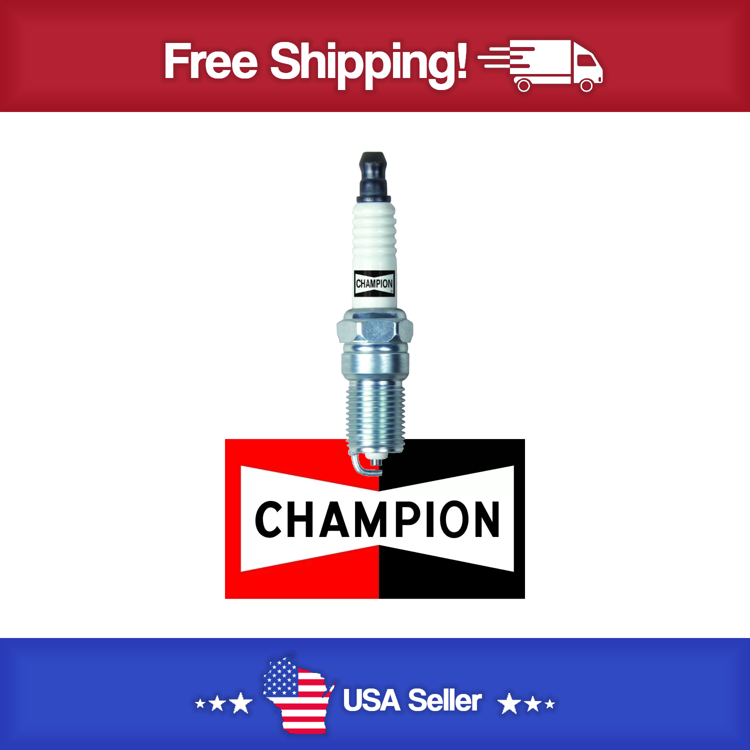 Resistor Copper Spark Plug  Champion Spark Plug  401