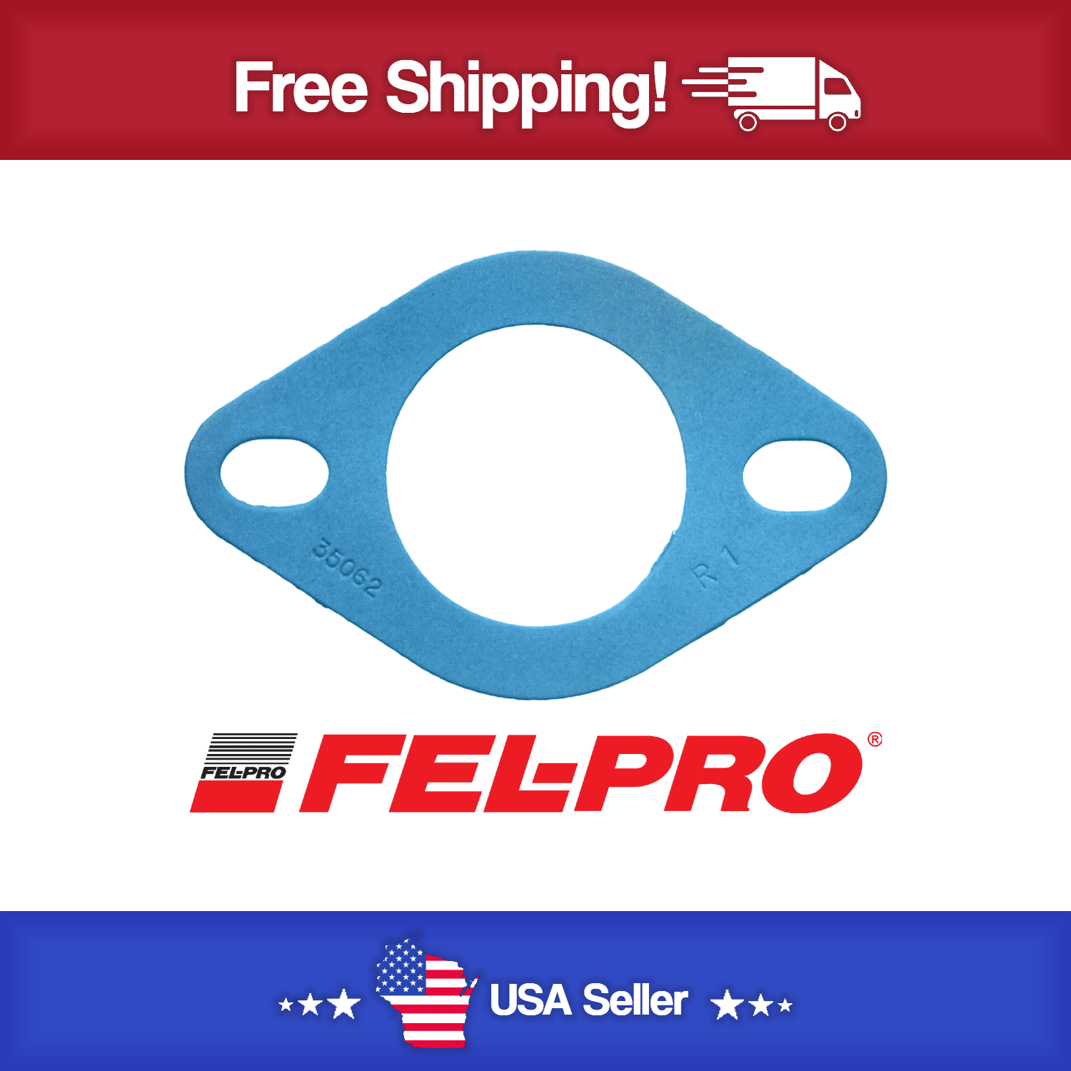 Water Outlet Gasket   Fel-Pro   35062