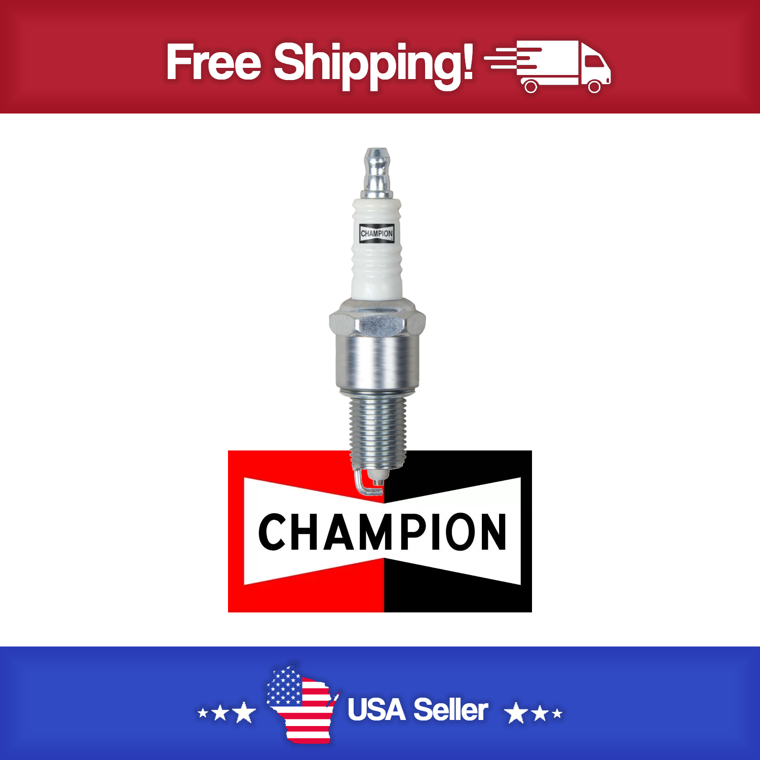 Resistor Copper Spark Plug  Champion Spark Plug  404
