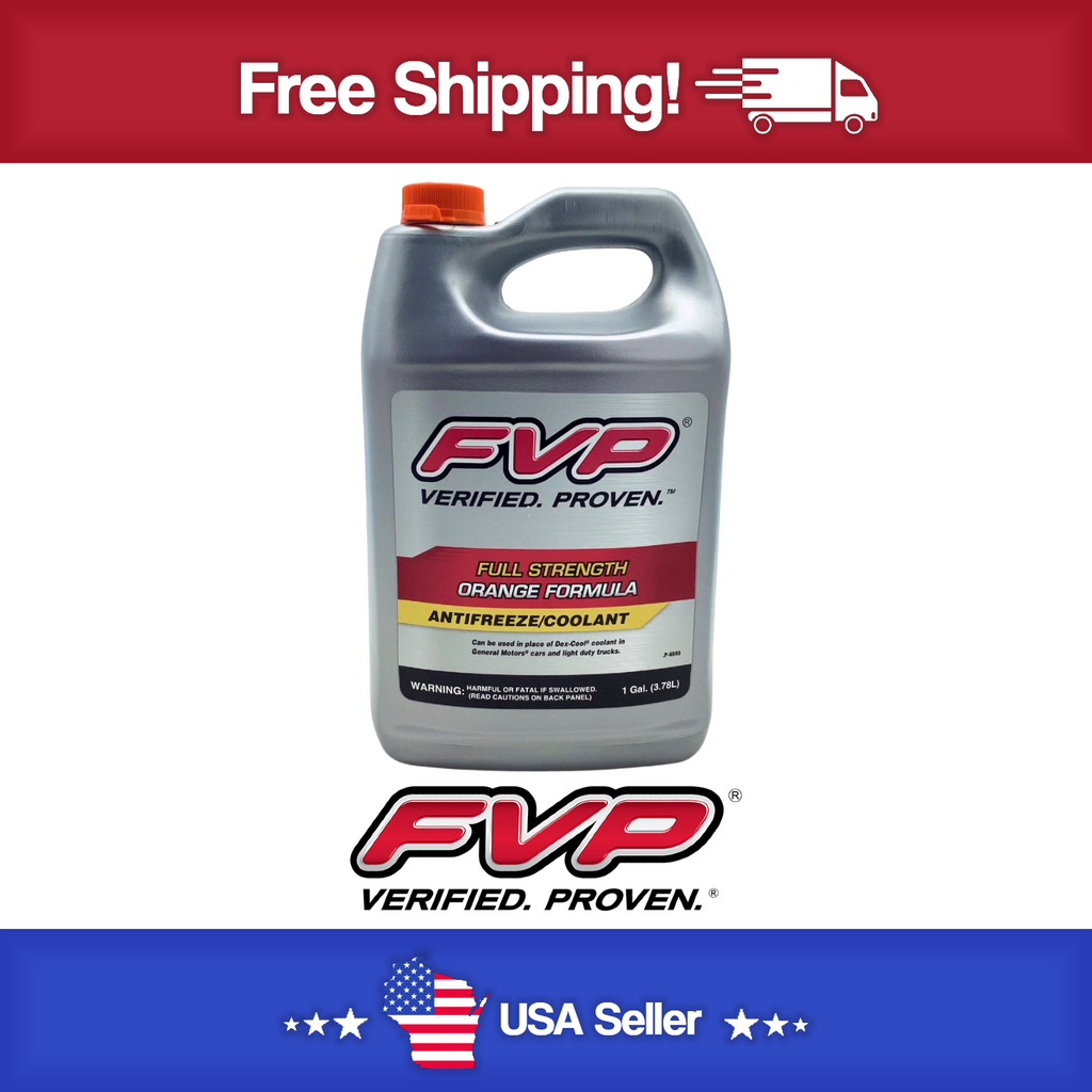 Engine Coolant / Antifreeze-Dex-Cool Orange Concentrate - 2 Pack of Gallon's FVP