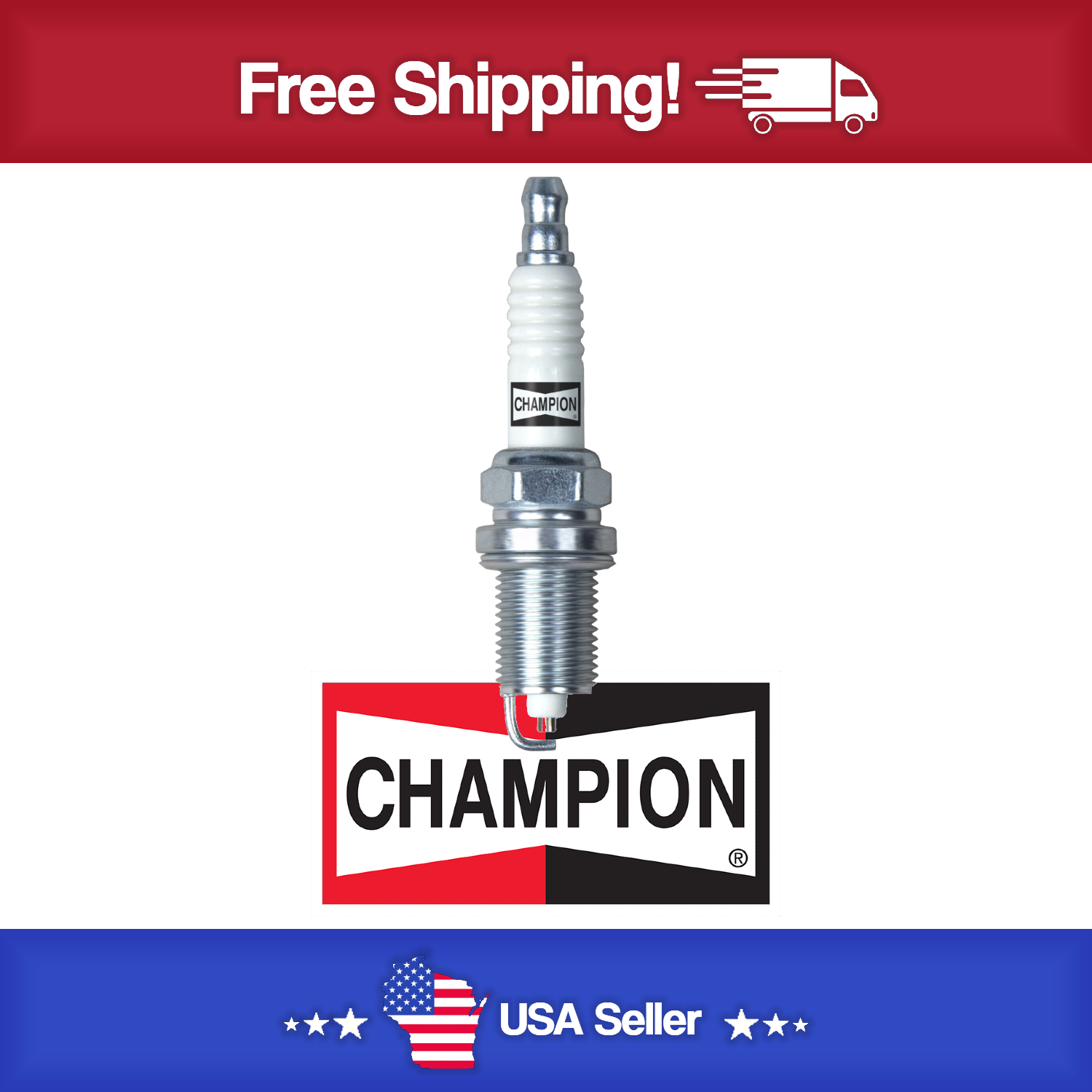 Resistor Copper Spark Plug  Champion Spark Plug  318