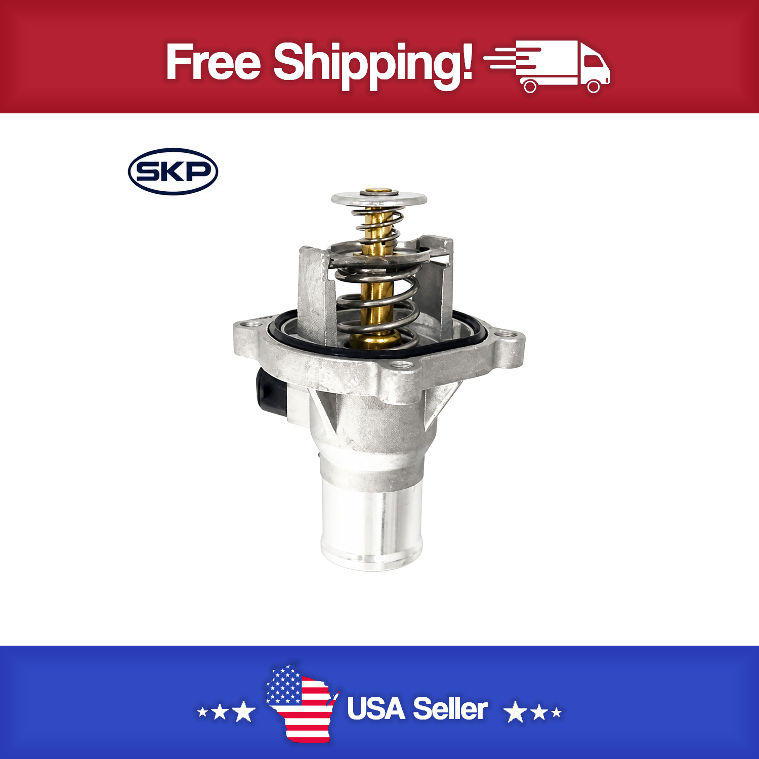 Thermostat Housing  Skyward Automotive  SK902821