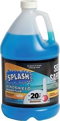 Splash Original Blue Windshield Washer Fluid -20F - 2 Gallon Bundle