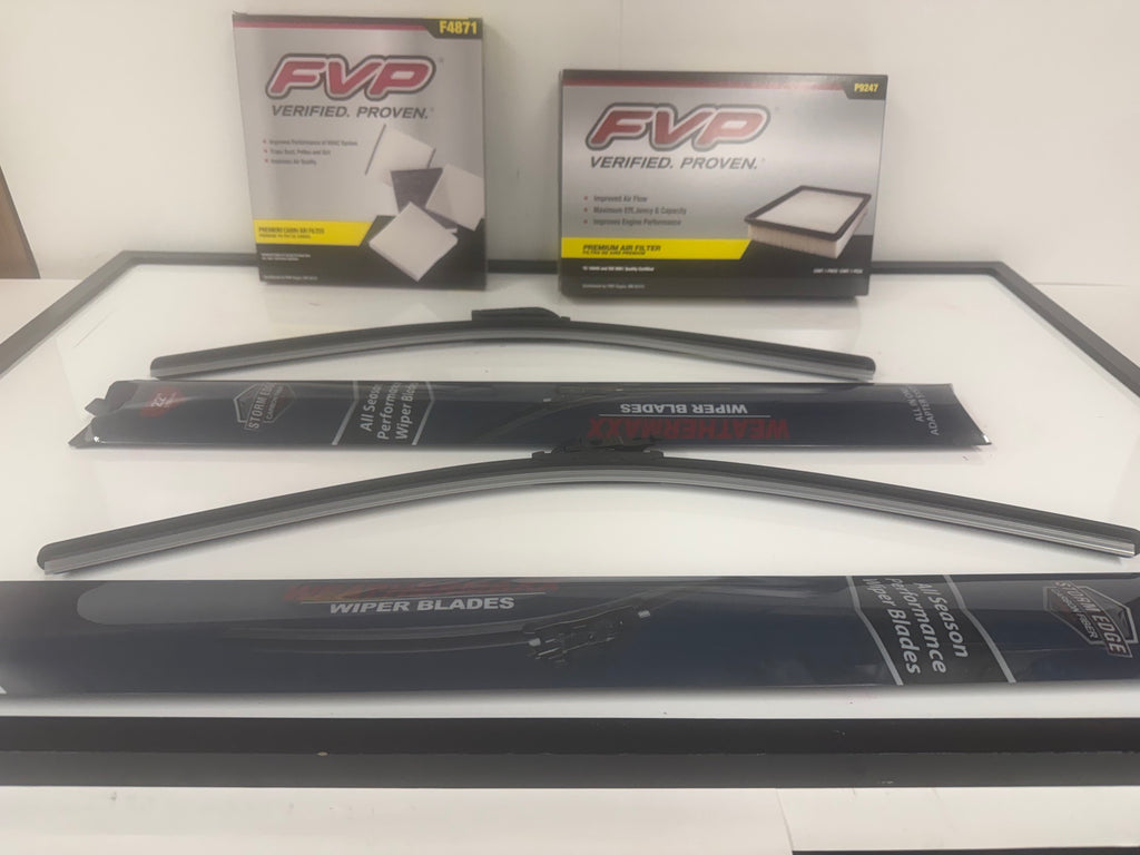 Super Deal - Carbon Fiber Beam Blades - Air Filter - Cabin Filter - Ships Free $43.99