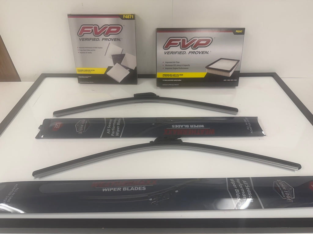 Super Deal - Carbon Fiber Beam Blades - Air Filter - Cabin Filter - Ships Free $43.99