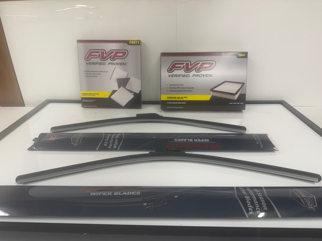Super Deal - Carbon Fiber Beam Blades - Air Filter - Cabin Filter - Ships Free $43.99