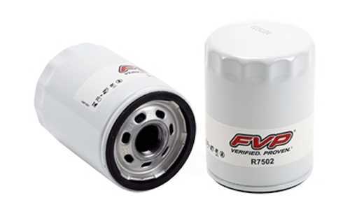 NEW! FVP R7502 Spin-On Oil Filter - Pack of 6,  Same As 57502,FL500S,PH10575 & PF63