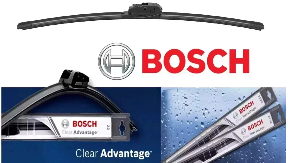 Bosch Clear Advantage Front Wiper Blades - 16" & 26" Beam Set | Fits 2024-2026 Chevy Trax