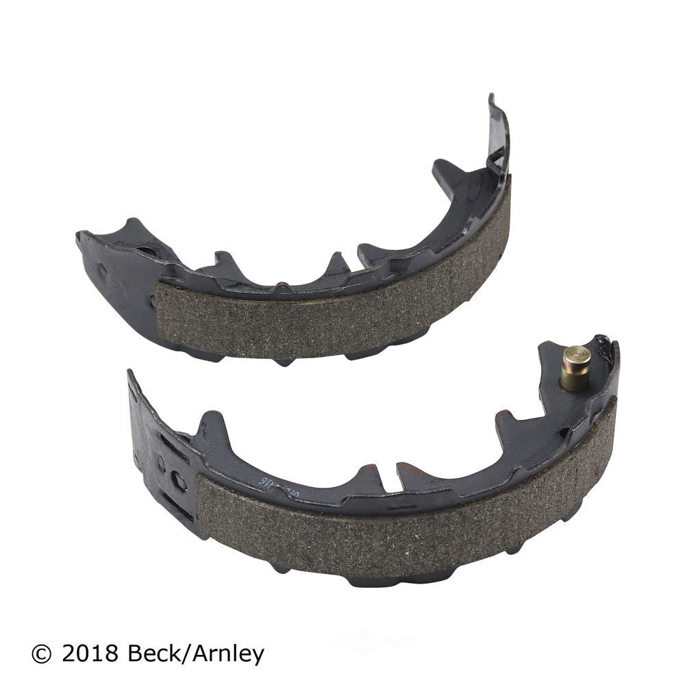 Rr Parking Brk Shoes  Beck/Arnley  081-3232