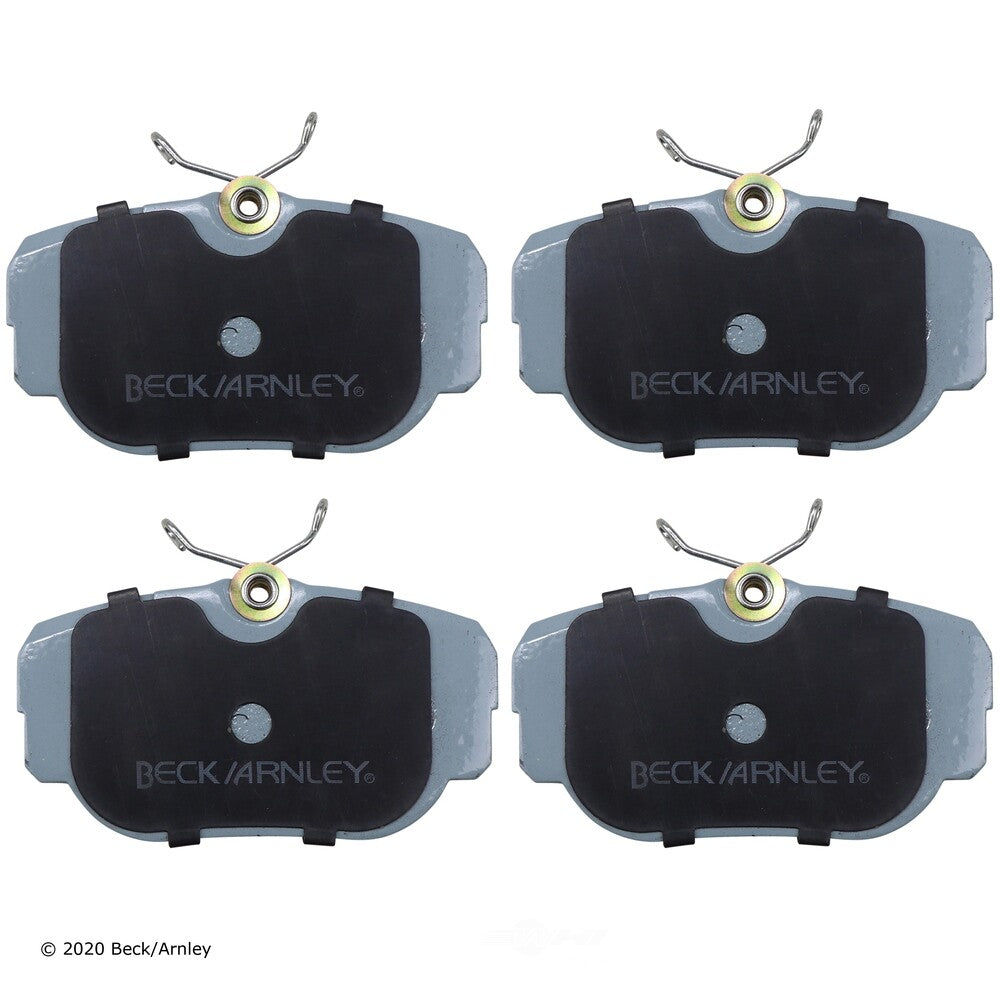 Rr Prem Brake Pads  Beck/Arnley  085-1588